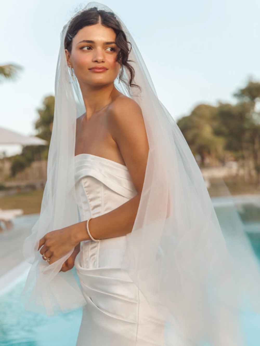 Lulus Forever Promise White Tulle Veil